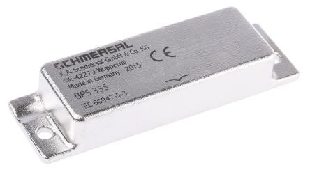 Schmersal BPS Series Magnetic Non-Contact Safety Switch, 316 Stainless Steel Housing, 100V dc, 1 NO/2 NC, Screw