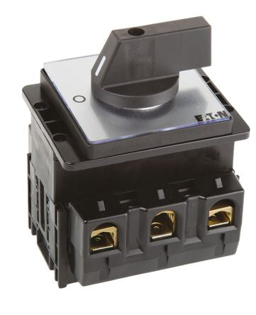 Eaton 3-Pole Panel Mount Isolator Switch -, IP65, 125A, 45 kW