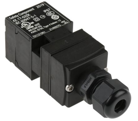 Schmersal AZ17 Safety Interlock Switch, Keyed, Fibreglass Reinforced Thermoplastic, Interlock