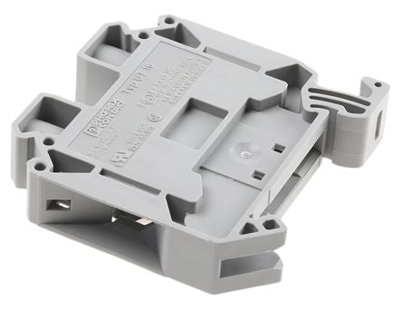 Phoenix Contact 3044199 UT 16 Series Feed Through Terminal Block Grey, 1.5mm², 25 mm², 1-Level, Screw, ATEX