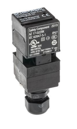 Schmersal AZ17 Safety Interlock Switch, Keyed, Fibreglass Reinforced Thermoplastic, Interlock