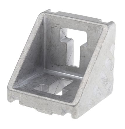 Bosch Rexroth M8 Angle Bracket, Connecting Component, Strut Profile 50 mm, Groove Size 10 mm