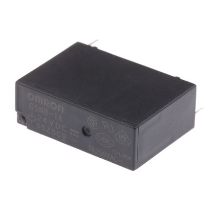 Omron PCB Power Relay, 24V dc Coil, 3A Switching Current, SPST