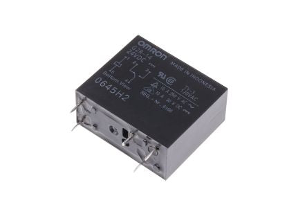 Omron PCB Power Relay, 24V dc Coil, 10A Switching Current, SPDT