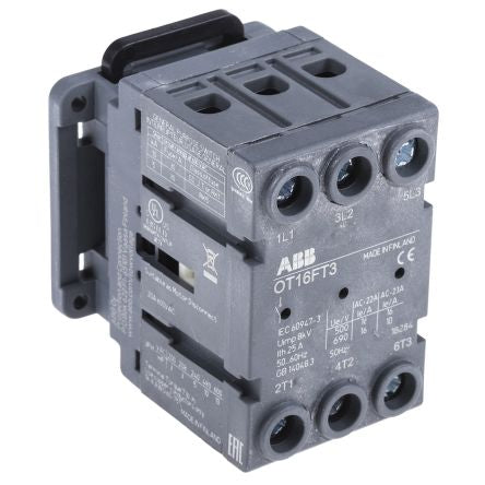 ABB 3-Pole Panel Mount Isolator Switch -, IP20, 16A, 560 kW