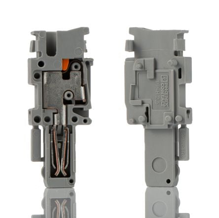 Phoenix Contact PP-H 2.5/1-M Series Pluggable Terminal Block, 1-Contact, 5.2 mm Pitch, 1 Row, 3210091