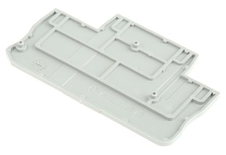 Phoenix Contact D-PTTB 2.5 Series End Cover for Use with DIN Rail Terminal Blocks