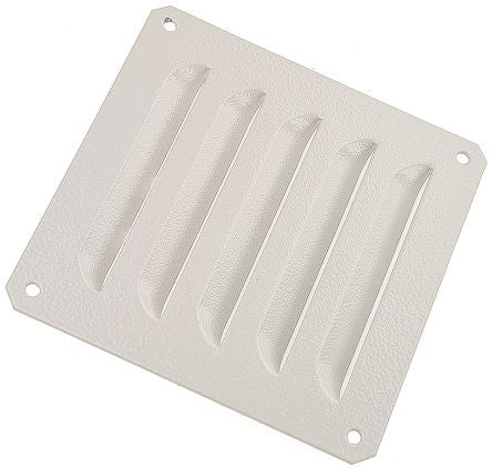 Schneider Electric Grey Steel Vent Grille, Parallel Slat 120 mm, 12mm