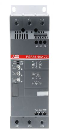 ABB PSR Soft Starter 600V ac, 45 kW, 3 Phase, IP10, IP20
