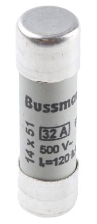 Eaton 32A Ceramic Cartridge Fuse, 14 x 51 mm