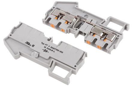 Phoenix Contact PT 4-QUATTRO-DIO 1N 5408/R-L Series Component Terminal Block Push-in