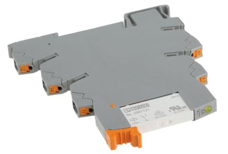Phoenix Contact PLC-RPT- 24DC/21AU Series Interface Relay, DIN Rail, 24V dc Coil, SPDT, 9mA