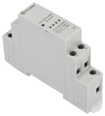Finder 19 Series Interface Relay, DIN Rail, 12V dc Coil, SPDT, 16A