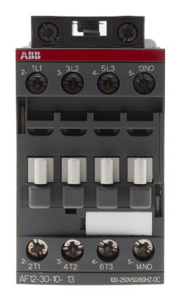 ABB AF12 Contactor, 230V ac Coil, 3-Pole, 9 A, 5.5 kW 250V, 3 NO, 690V ac