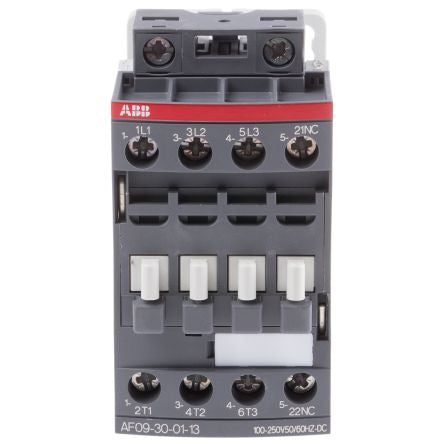 ABB AF Contactor, 230V ac Coil, 3-Pole, 9 A, 4 kW 130V, 3 NO, 690V ac