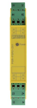 Phoenix Contact PSR-SPP- 24DC/FSP2/2X1/1X2, 24V dc Coupling Relay, 3 Safety Contacts