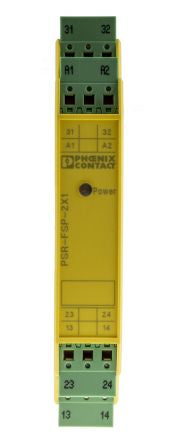 Phoenix Contact PSR-SPP- 24DC/FSP/2X1/1X2, 24V dc Coupling Relay, 3 Safety Contacts