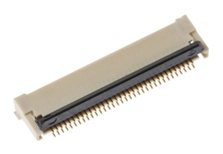 Omron, XF2M 0.5 mm Pitch 34 Way Right Angle Female FPC Connector, Top & Bottom Contact