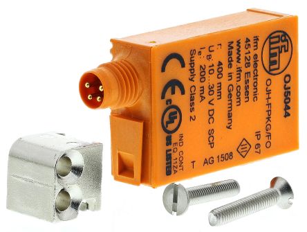 ifm electronic Diffuse Photoelectric Sensor, Block Sensor