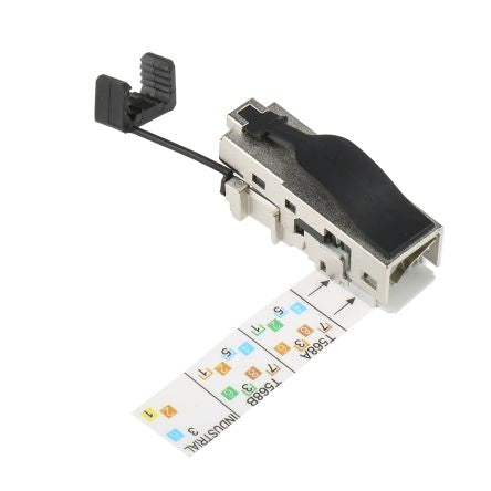 Weidmüller 1963600000 Series 1 Port RJ45 STP Field Installation Plug