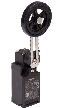 Omron D4n Series Roller Lever Limit Switch, 1 NO/1 NC, IP67, Plastic Housing, 4A