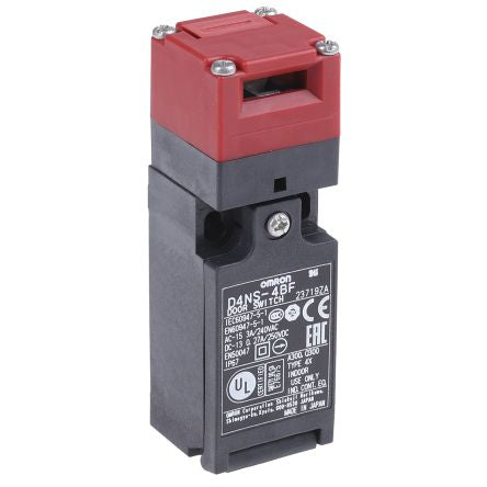 Omron D4NS Series Solenoid Interlock Switch Power to Lock/Unlock