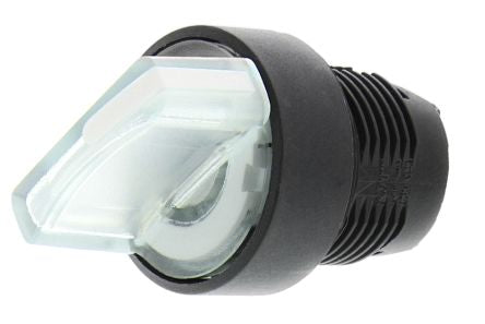 Schneider Electric Harmony Series 2 Position Illuminated Selector Switch Head, 22 mm Cutout, White Handle, IP65