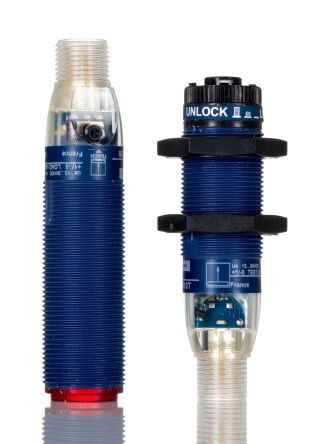 Telemecanique Sensors Through Beam Photoelectric Sensor, Cylindrical Sensor