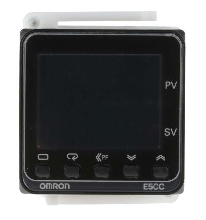 Omron E5CC Panel Mount PID Temperature Controller 2 Input, 1 Output Linear 240V ac PID Controller