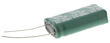 Eaton 3 F Supercapacitor -10 to 30 % Tolerance, Supercap PHV 5.4V dc, Through Hole