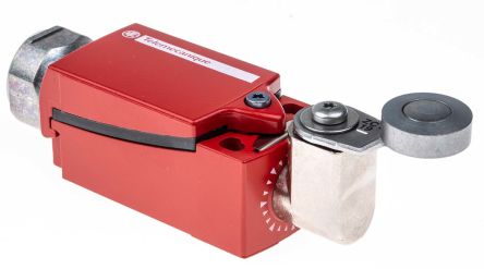Telemecanique Sensors XCSD Series Roller Lever Interlock Switch, 1 NO/2 NC, IP66, IP67, Metal Housing, 240V ac, 1.5A