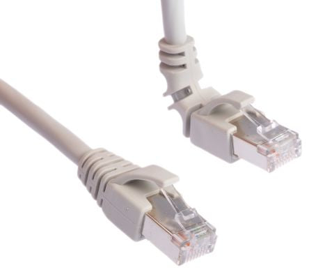 Weidmüller, 2 m Cat6 Ethernet Cable, Grey, Shielded Screened Low Smoke Zero Halogen Sheath
