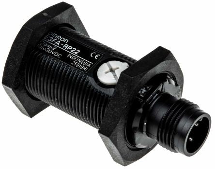 Omron Retroreflective Photoelectric Sensor, Cylindrical Sensor