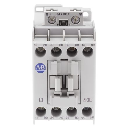 Allen Bradley 700C Contactor, 24V Coil, 4-Pole, 25 A 24V, 4 NO, 690V