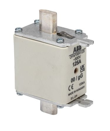 ABB 125A Centred Tag Fuse NH00 500V