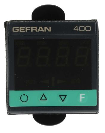 Gefran 400/401 Panel PID Temperature Controller 1 Input, 2 Output Logic/SSR 240V ac On-Off