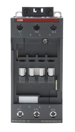 ABB AF Contactor, 230V ac Coil, 3-Pole, 70 A, 18.5 kW 250V, 3 NO, 690V ac