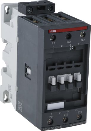 ABB AF52 Contactor, 230V ac Coil, 3-Pole, 100 A, 22 kW 250V, 3 NO, 690V ac