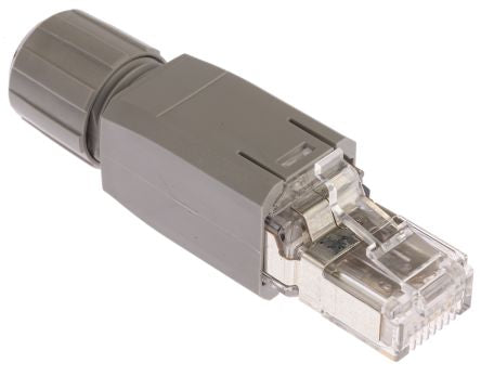 Phoenix Contact VS-PN-RJ45-5-Q/IP20 Series RJ45 Connector Male, Cable, Cat5 Shielded Straight 4 Port 4 Way