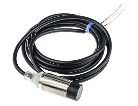 Omron E2B-M18KN16-WP-B1 2M Threaded Barrel Inductive Proximity Sensor, M18 PNP E2B 32V 30 mm 1000 V ac 30 V dc 200mA
