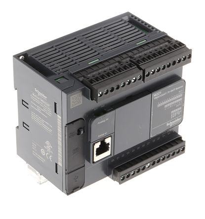 Schneider Electric Modicon M221 Series PLC CPU, Digital Output, 14-Input, Analogue Input