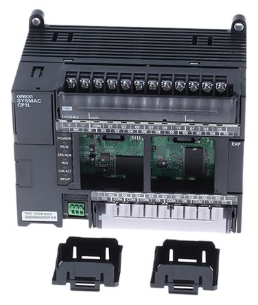 Omron CP1L-EM Series PLC CPU, Relay Output, 18-Input, DC Input