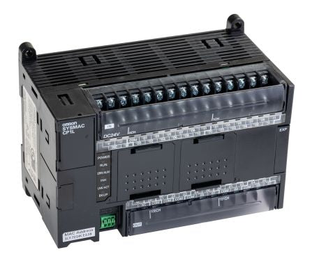 Omron CP1L-EM Series PLC CPU, Relay Output, 24-Input, DC Input