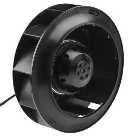 ebm-papst R2E220 Series Centrifugal Centrifugal Fan, 230V ac, 910 m³/h, AC Operation x 221.4mm x 71 mm