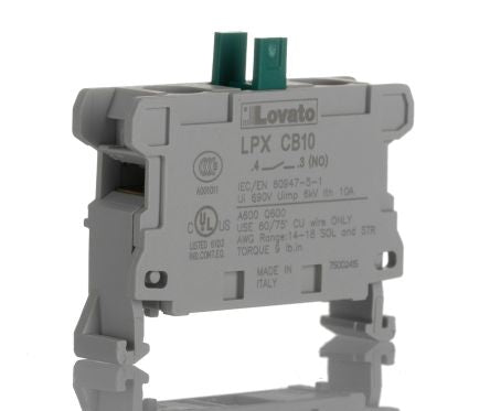 Lovato for Use with LPZ Control Stations