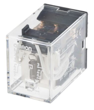 Omron Power Relay, 24V dc Coil, 5A Switching Current, 3PDT