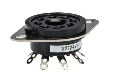 Omron 8 Way 250V ac PCB Relay Socket, for use with MK Series Relay