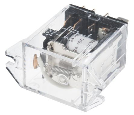 Omron Power Relay, 24V dc Coil, 15A Switching Current, SPDT