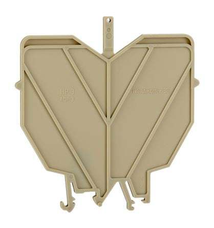 Weidmüller SAK Series End Cover for Use with SAK Series Modular Terminal