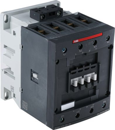 ABB AF Contactor, 230V ac Coil, 4-Pole, 125 A, 37 kW 250V, 4 NO, 690V ac